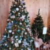 kerstpakket thema wit blauw boom 2m60
